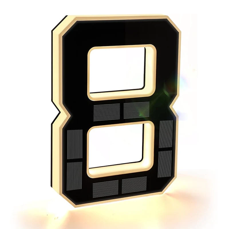 Solar-Powered Outdoor House Number Light - Image 22