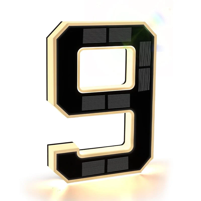 Solar-Powered Outdoor House Number Light - Image 23