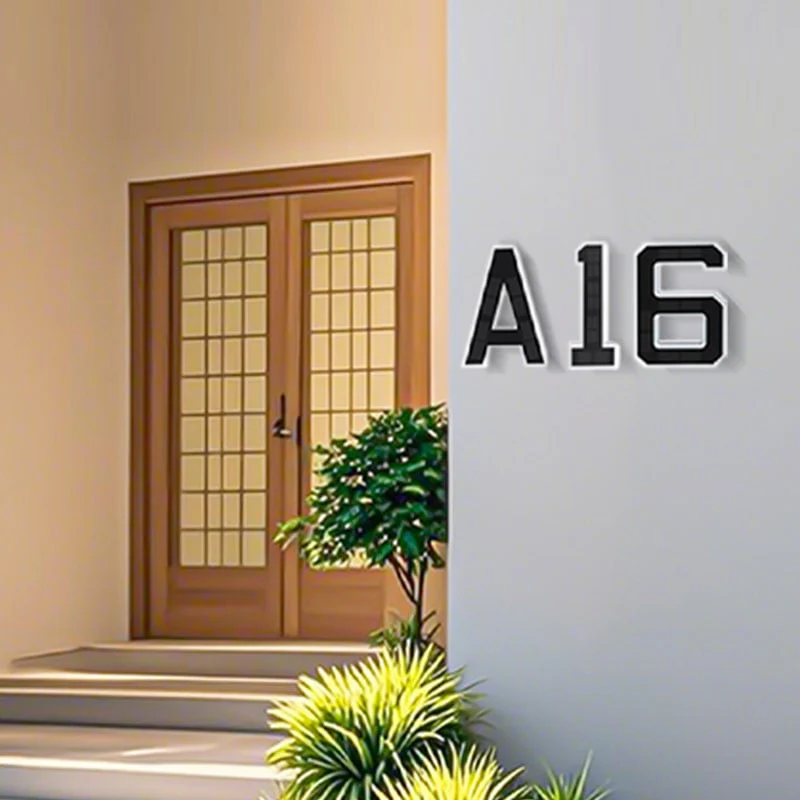 Solar-Powered Outdoor House Number Light - Image 5