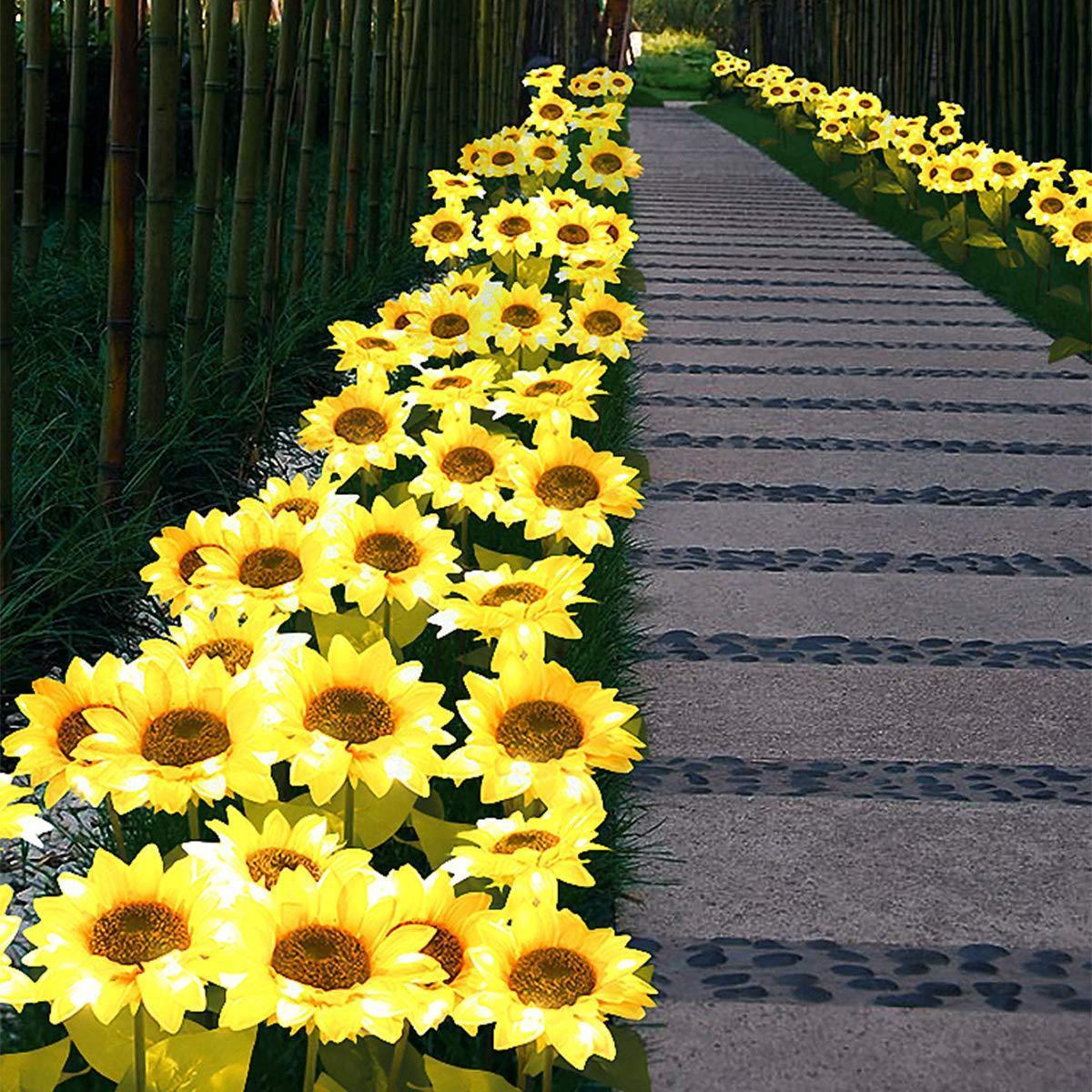 Solar Sunflower Light, 2 pcs - Image 3
