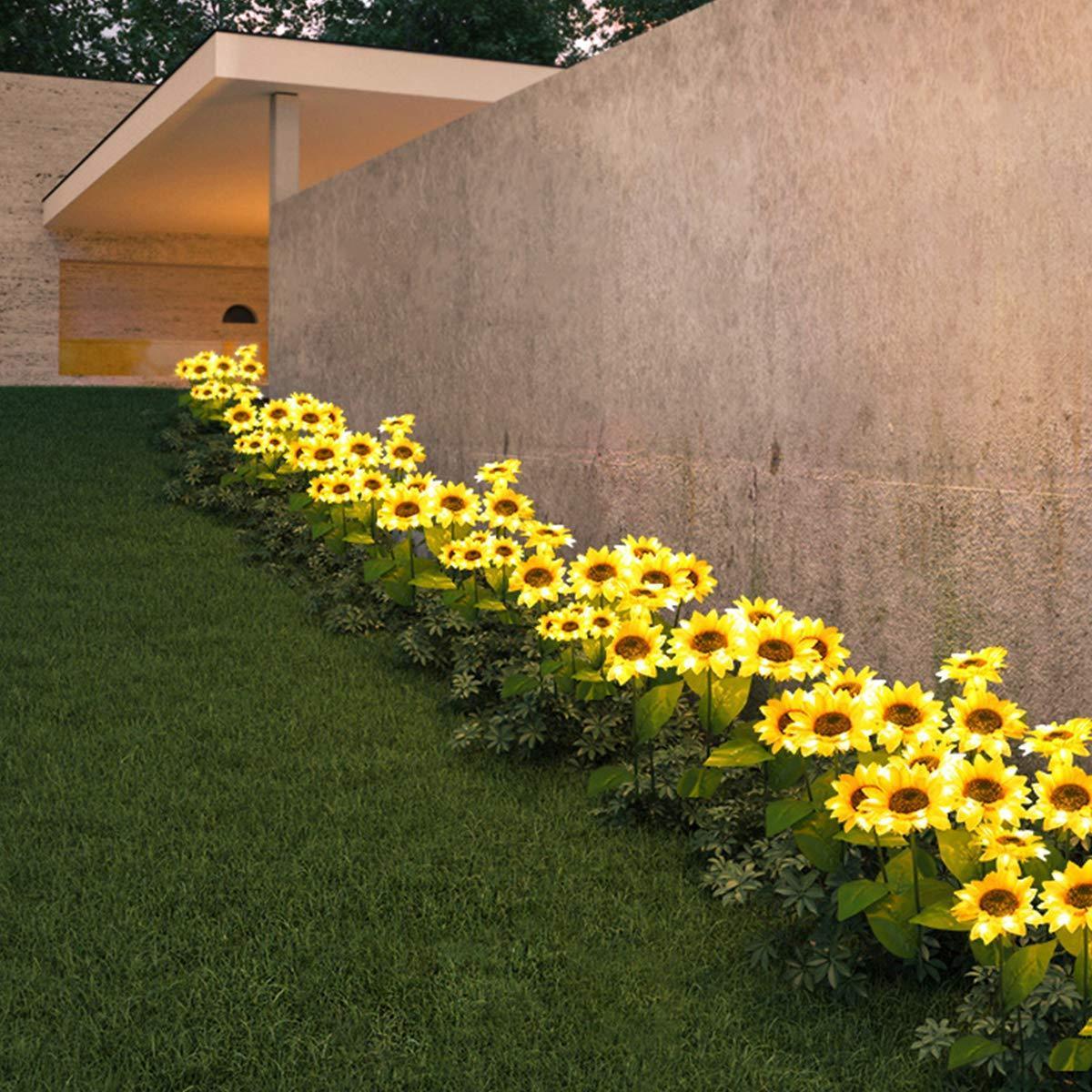 Solar Sunflower Light, 2 pcs - Image 4