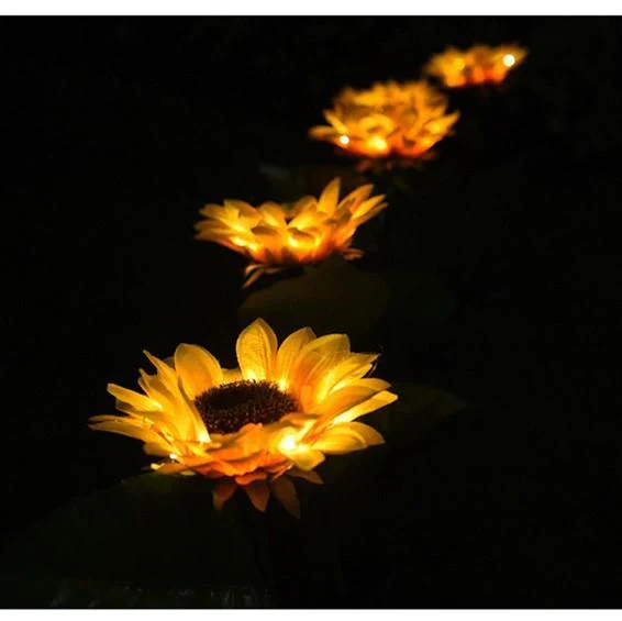 Solar Sunflower Light, 2 pcs - Image 6