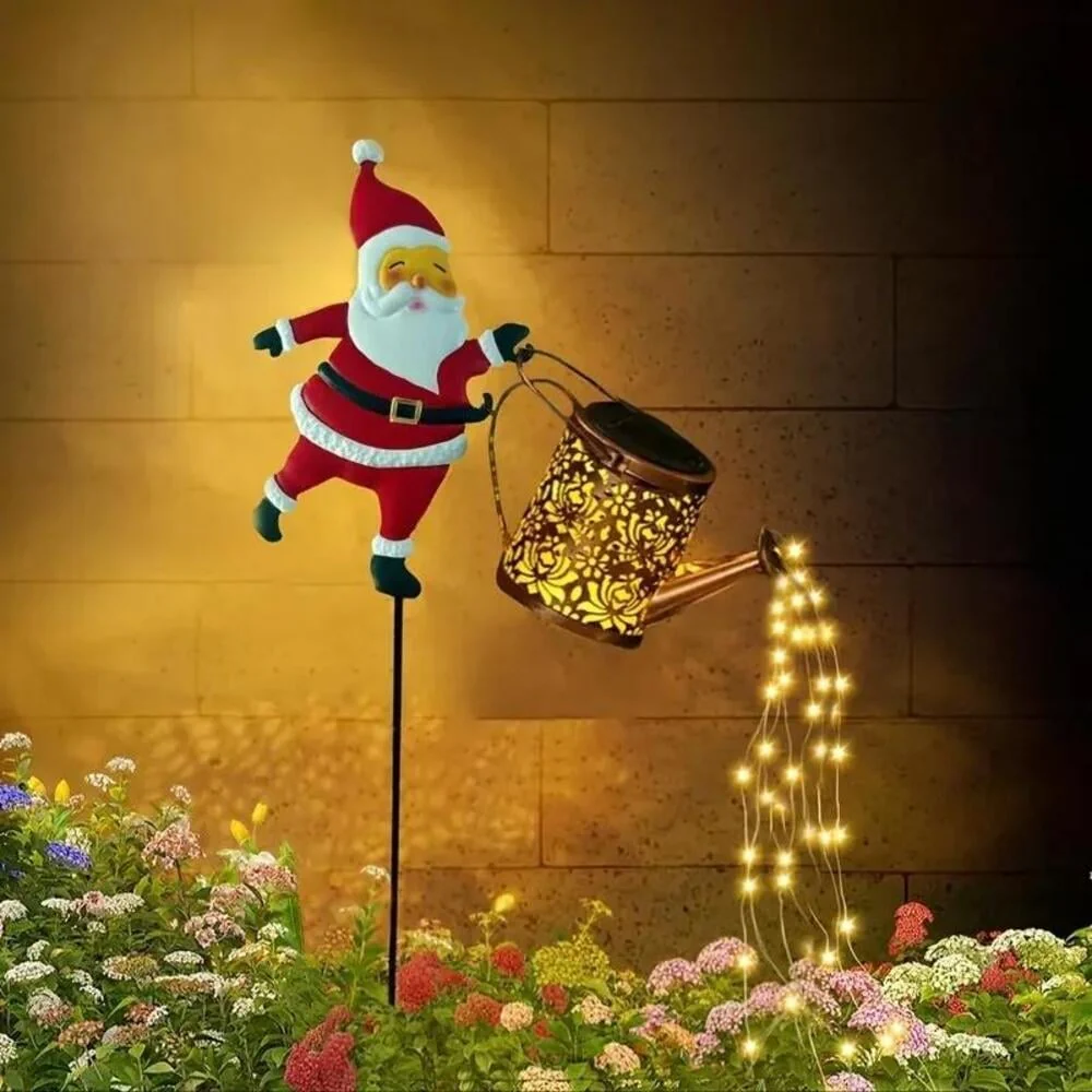 Solar Watering Can Garden Lights - Image 10