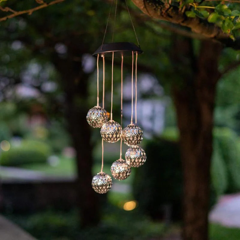 Solar Wind Chime Outdoor Light - Image 11