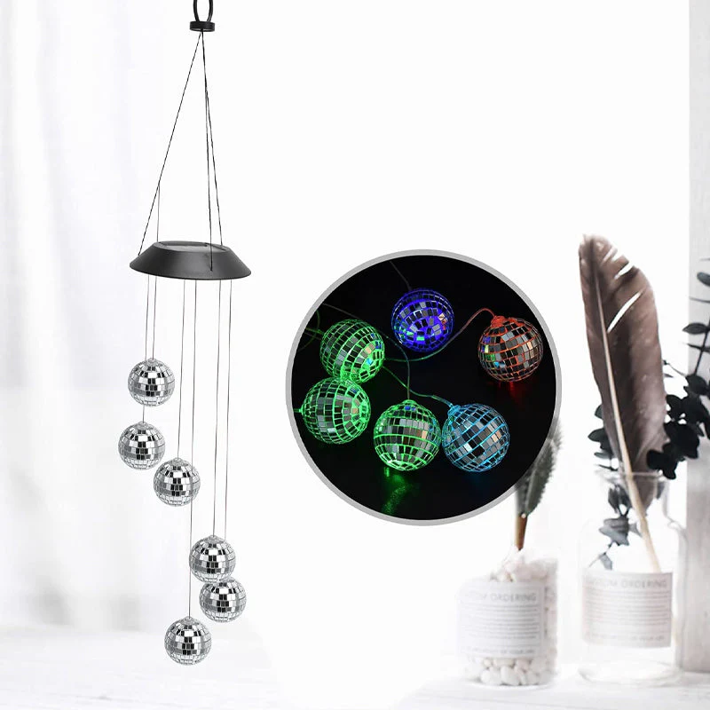 Solar Wind Chime Outdoor Light - Image 12