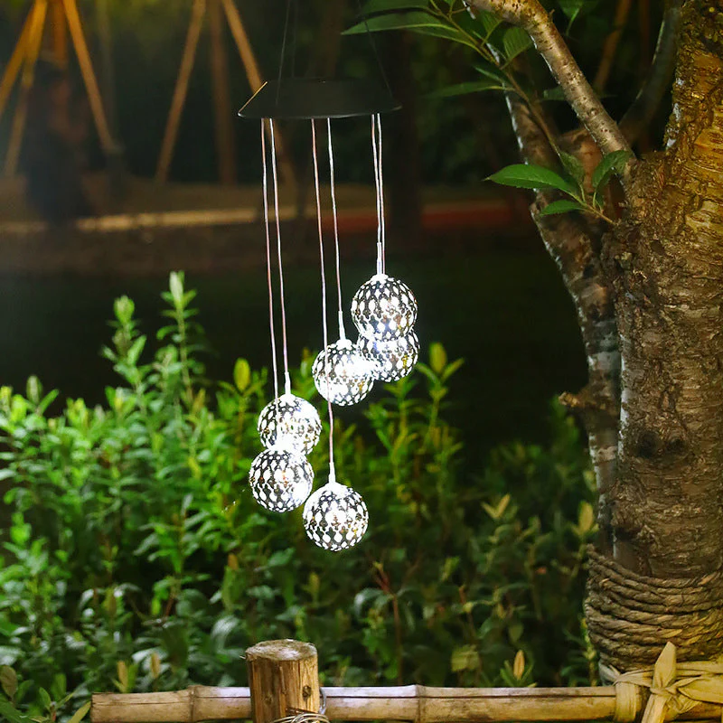 Solar Wind Chime Outdoor Light - Image 16