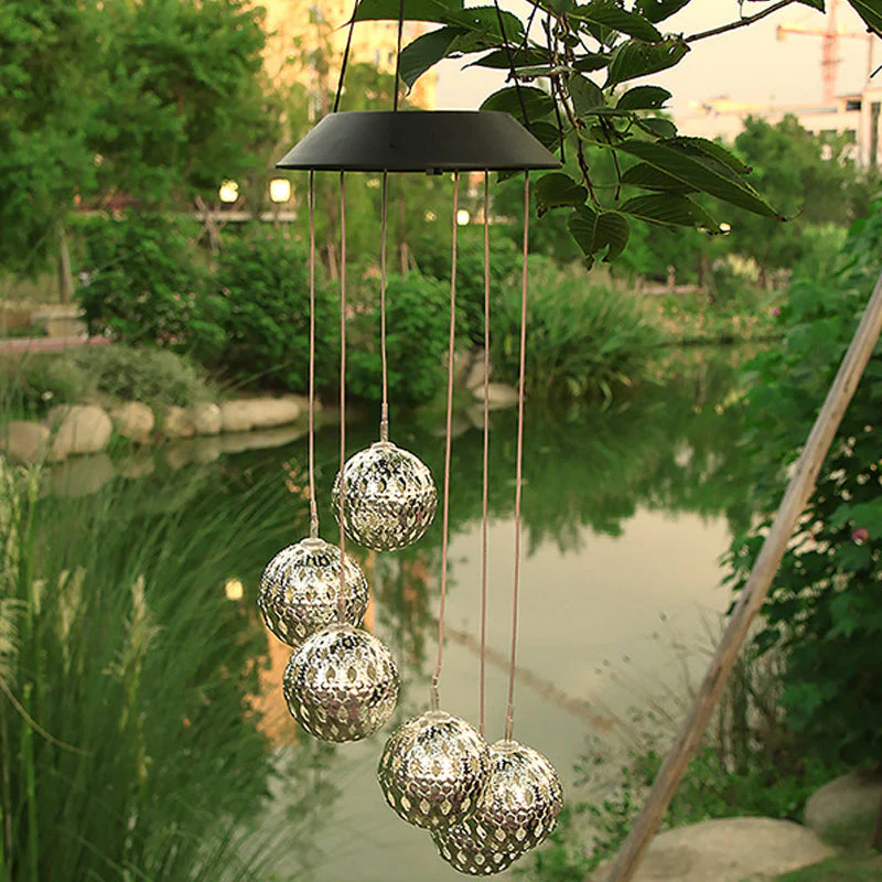 Solar Wind Chime Outdoor Light - Image 6