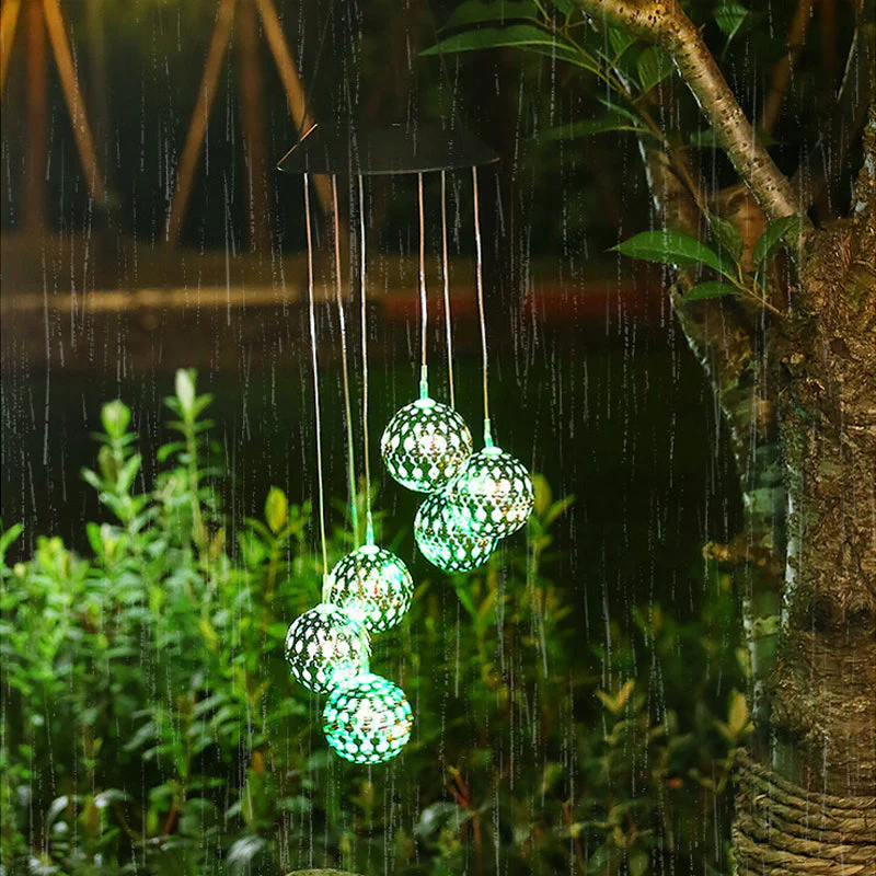 Solar Wind Chime Outdoor Light - Image 7