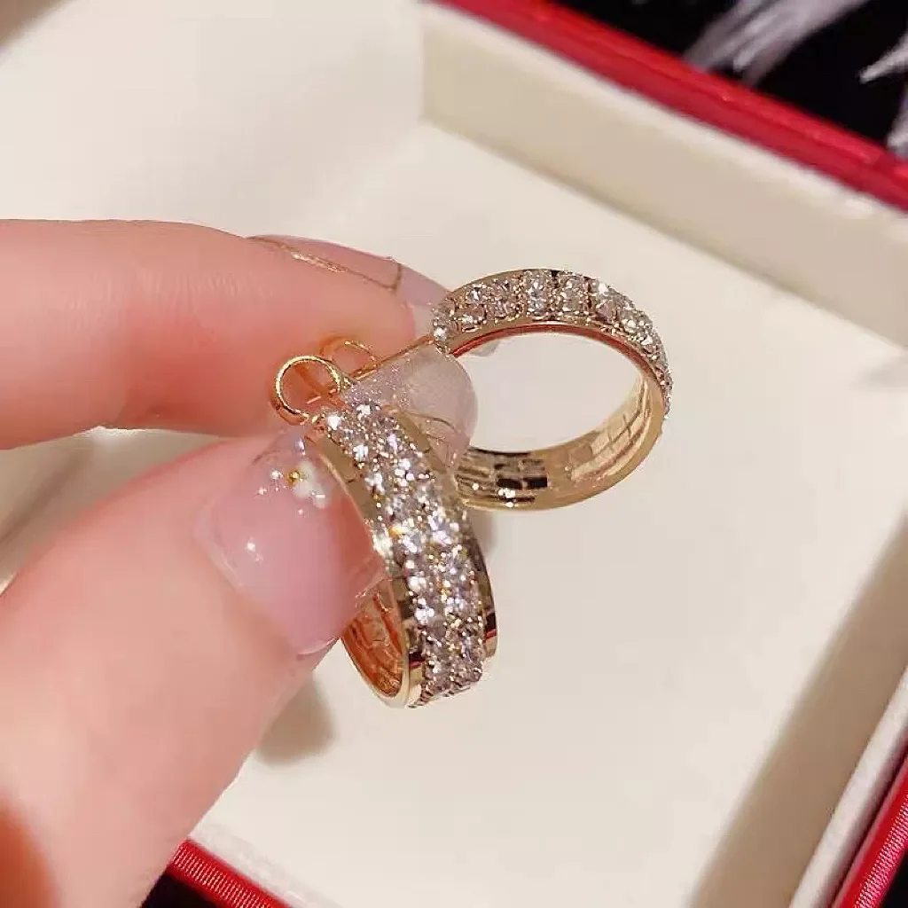 Sparkle Small Hoop Earrings - Image 8