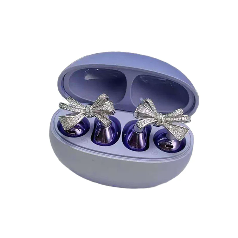 Sparkling Butterfly Bow Clips for Earbuds - Image 10