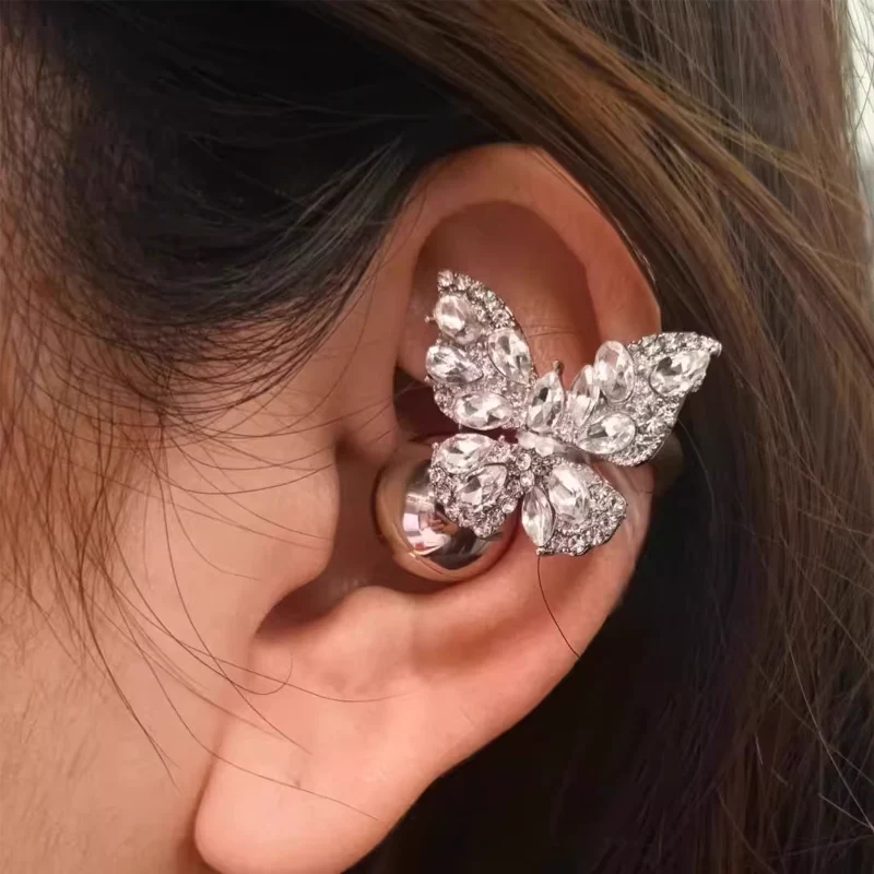 Sparkling Butterfly Bow Clips for Earbuds - Image 17