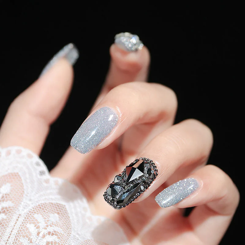 Sparkly Crystal Diamond Nail Polish - Image 3