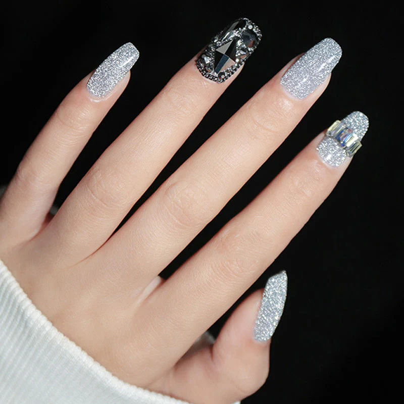 Sparkly Crystal Diamond Nail Polish - Image 5