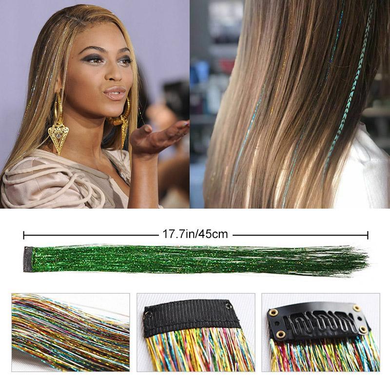 Sparkly Hair Tinsel Extension - Image 12
