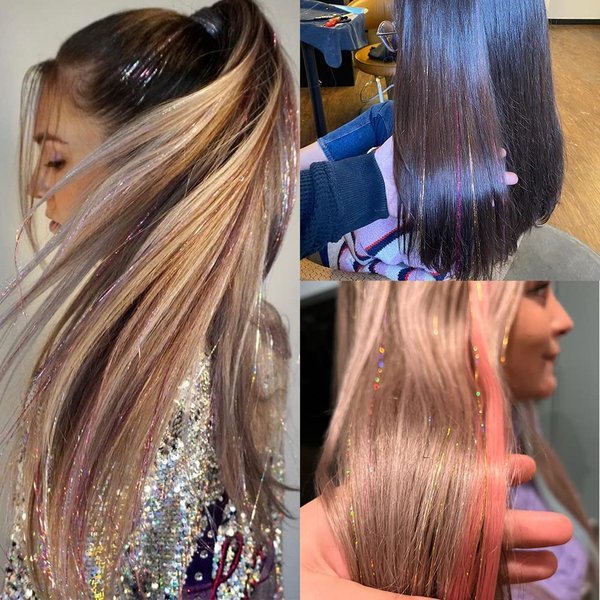 Sparkly Hair Tinsel Extension - Image 5