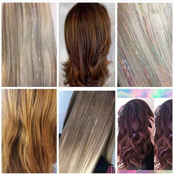Sparkly Hair Tinsel Extension - Image 6