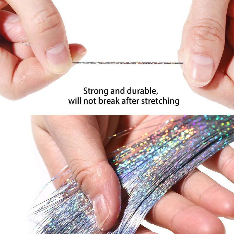 Sparkly Hair Tinsel Extension - Image 9