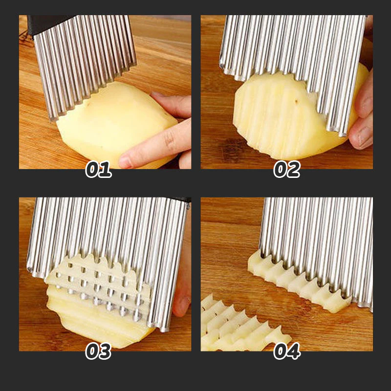 Spike Wavy Potato Knife - Image 7