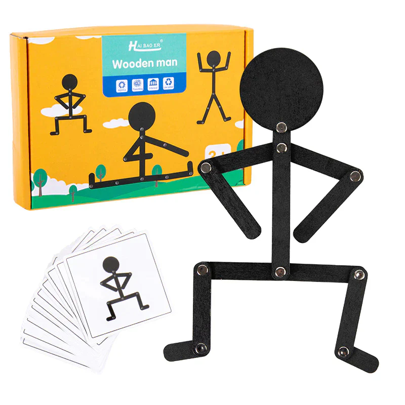 Sporty Wooden Man For Kids - Image 10