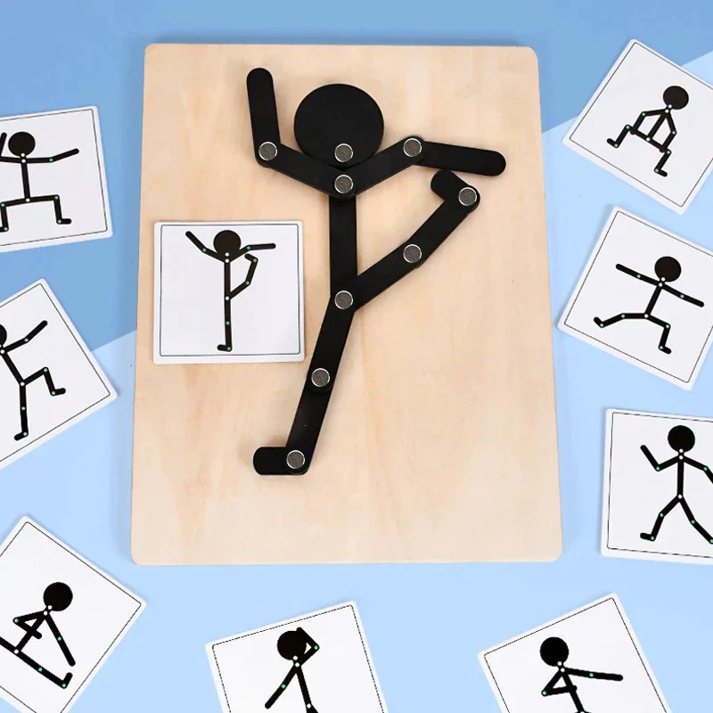 Sporty Wooden Man For Kids - Image 4