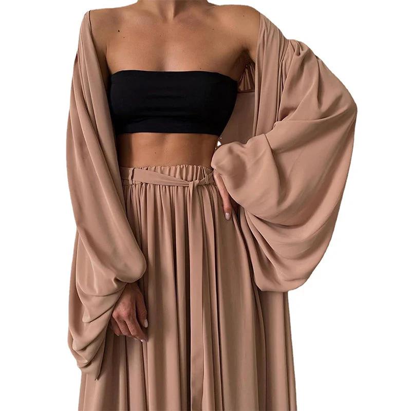 Spring and Summer Sexy Coat 3 Sets - Image 5