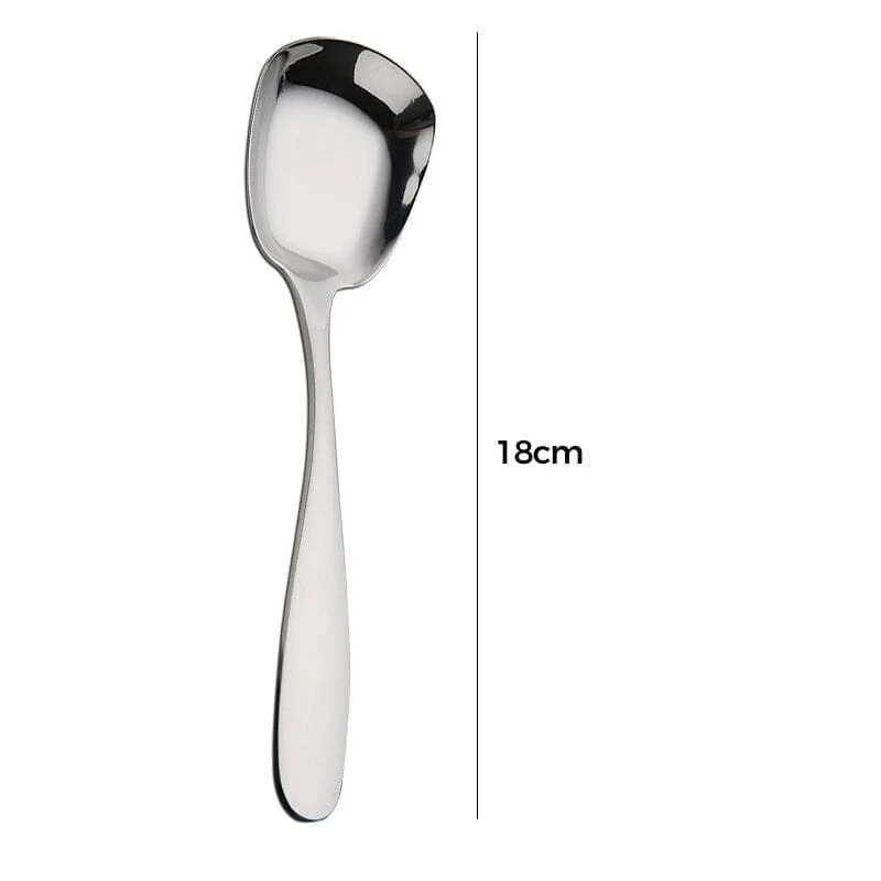 Square Head Stainless Steel Spoons - Image 15
