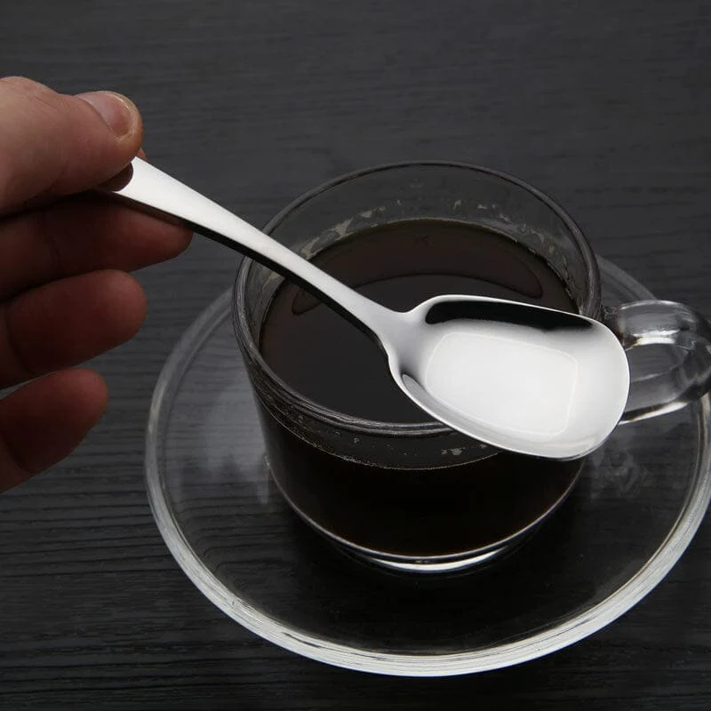 Square Head Stainless Steel Spoons - Image 7