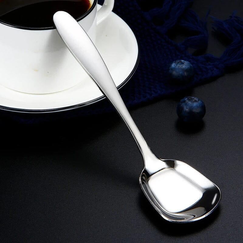 Square Head Stainless Steel Spoons - Image 9