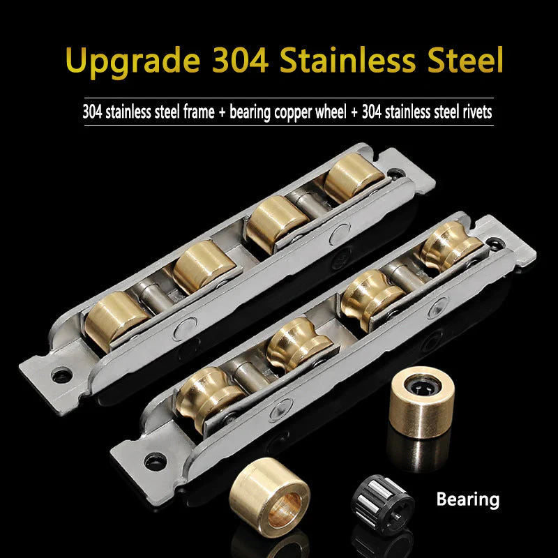 Stainless Steel and Copper Pulley (2 pcs) - Image 3