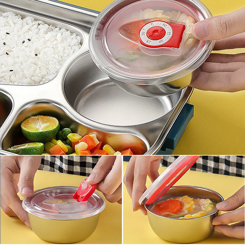 Stainless Steel Bento Lunch Box - Image 3