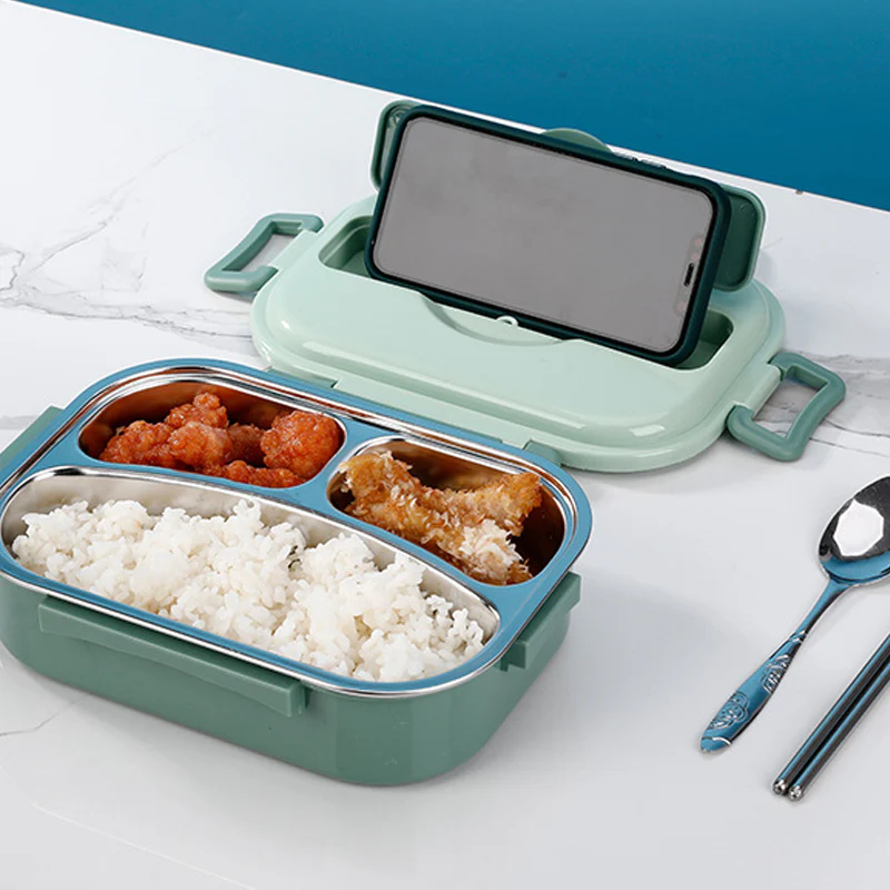 Stainless Steel Bento Lunch Box - Image 9
