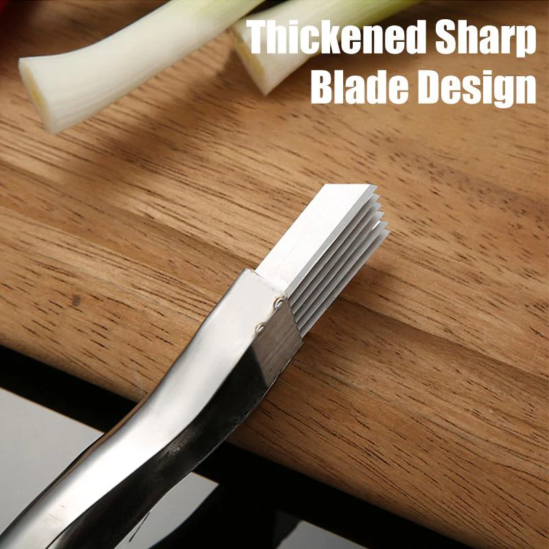 Stainless Steel Chopped Green Onion Knife - Image 11