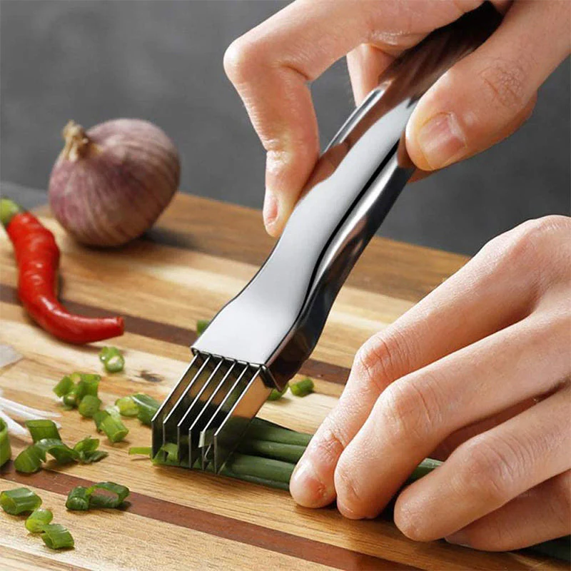 Stainless Steel Chopped Green Onion Knife - Image 9