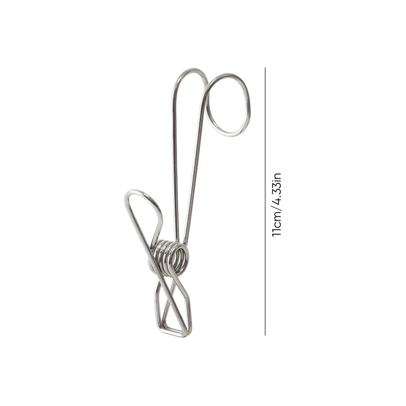 Stainless Steel Clothes Pins Hook Clip - Image 14