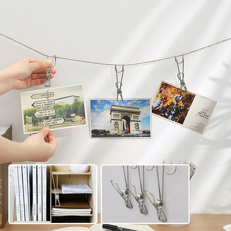 Stainless Steel Clothes Pins Hook Clip - Image 3