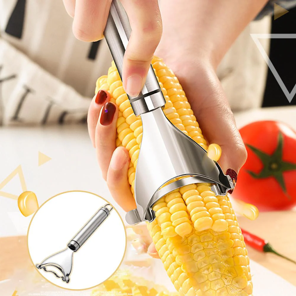 Stainless Steel Corn Peeler For Corn On The Cob - Image 2