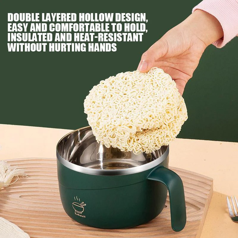 Stainless steel instant noodle bowl - Image 10