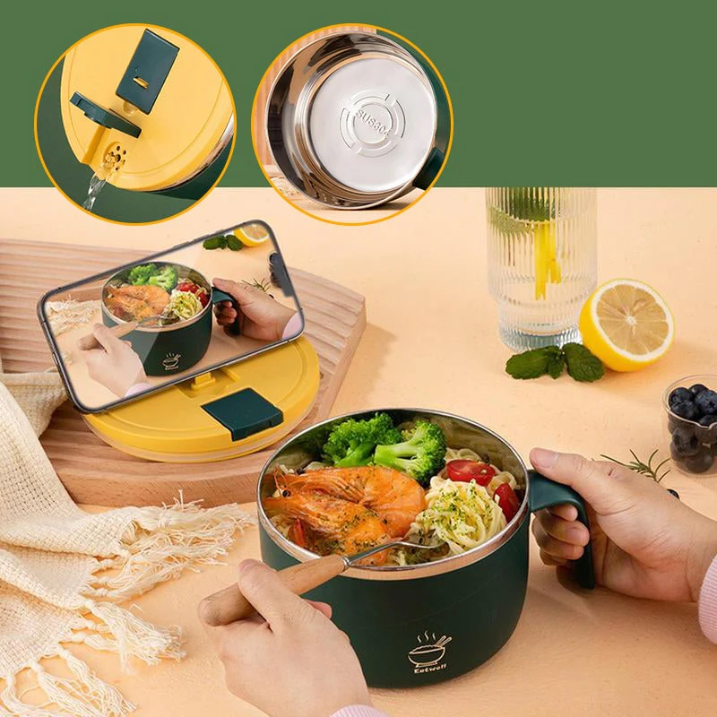 Stainless steel instant noodle bowl - Image 3