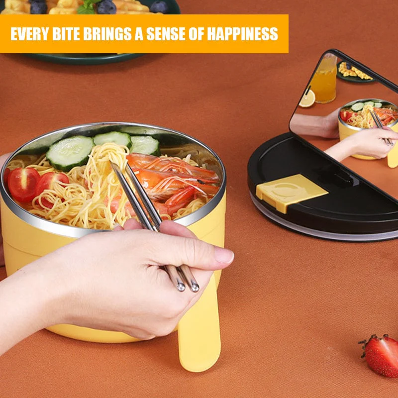 Stainless steel instant noodle bowl - Image 5