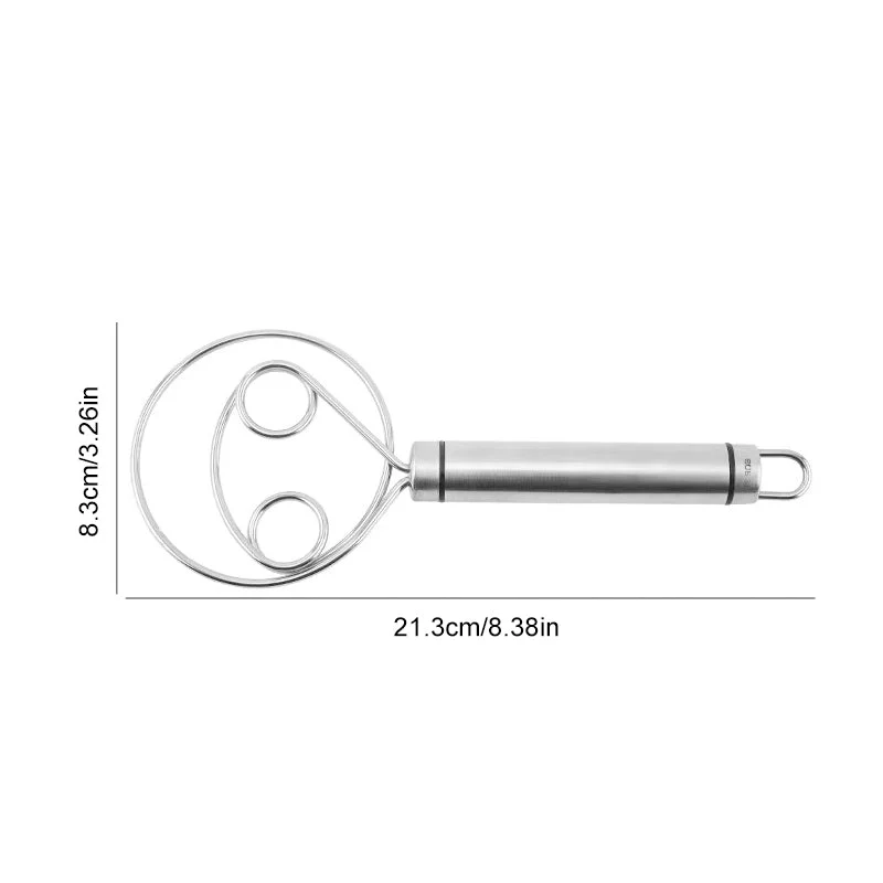 Stainless Steel Magic Dough Whisk - Image 12