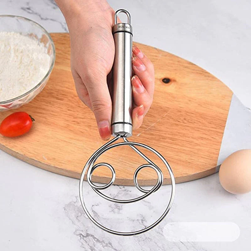 Stainless Steel Magic Dough Whisk - Image 2