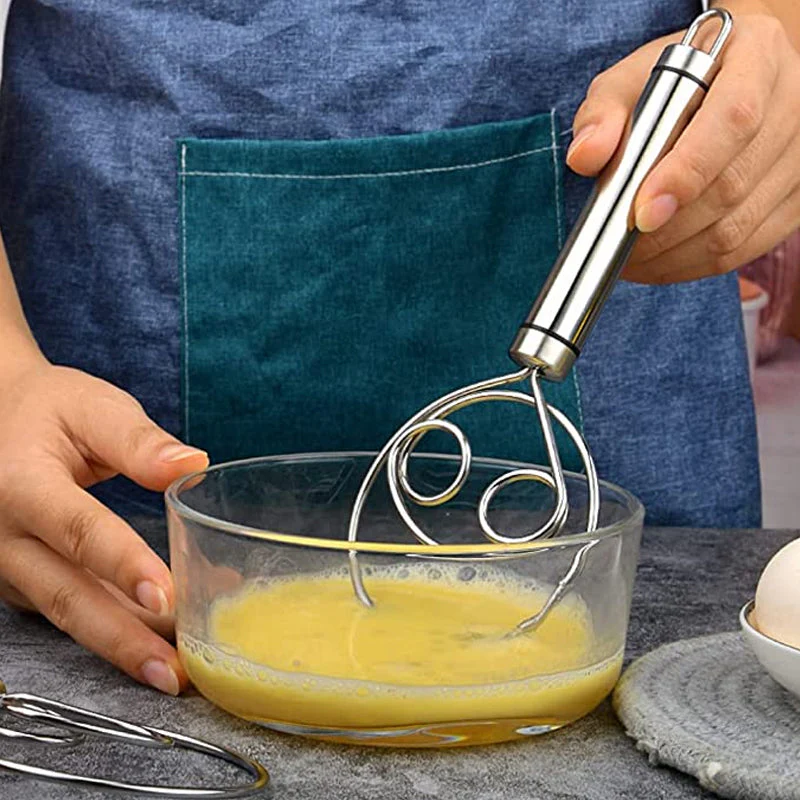 Stainless Steel Magic Dough Whisk - Image 4