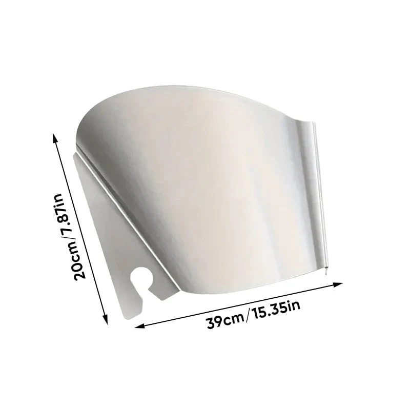 Stainless steel pouring shield - Image 11