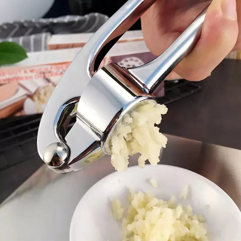 Stainless Steel Premium Garlic Press - Image 3