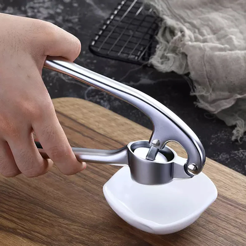 Stainless Steel Premium Garlic Press - Image 6
