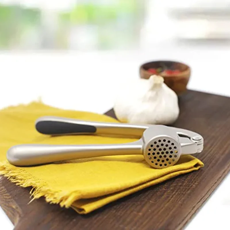 Stainless Steel Premium Garlic Press - Image 7