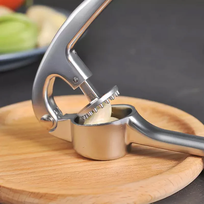 Stainless Steel Premium Garlic Press - Image 8