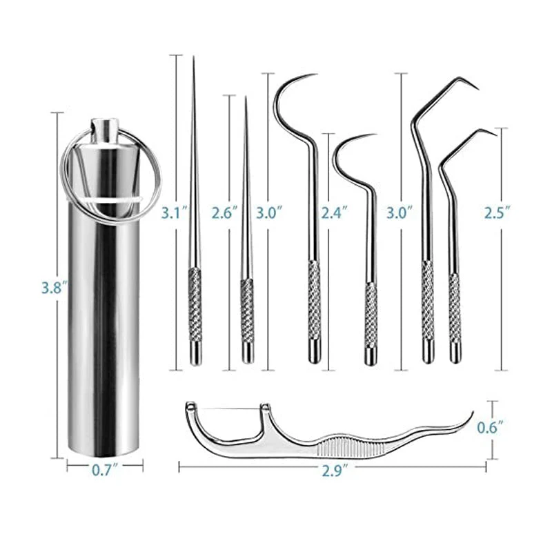 Stainless Steel Toothpick Set - Image 12
