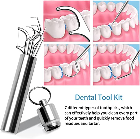 Stainless Steel Toothpick Set - Image 4