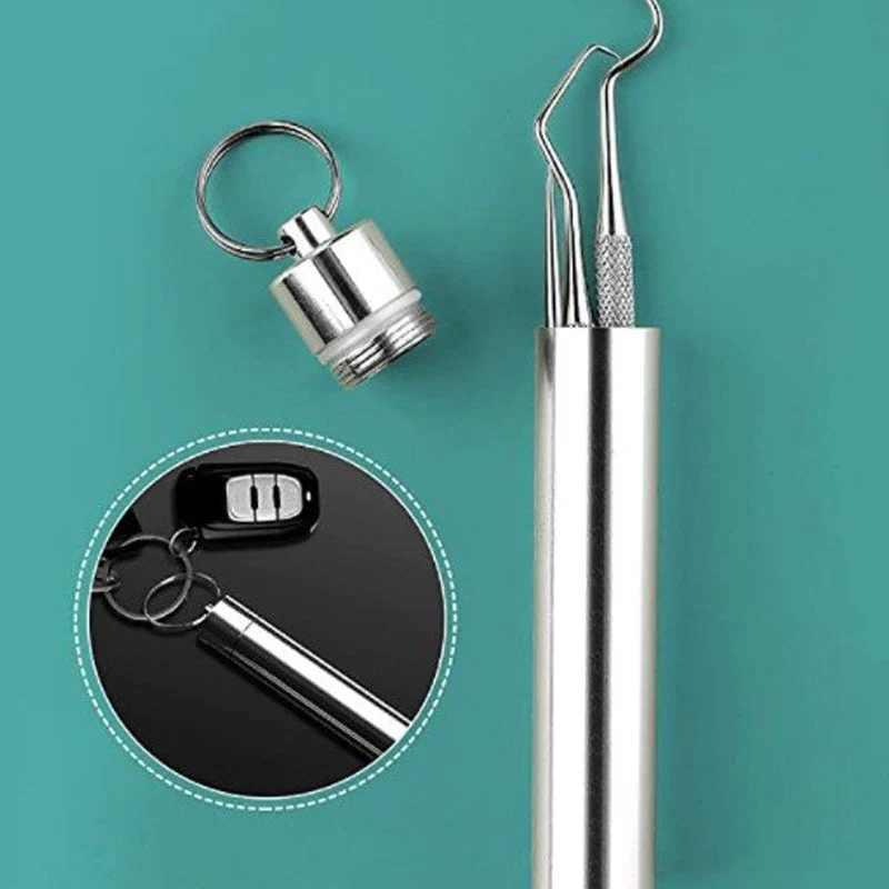 Stainless Steel Toothpick Set - Image 8
